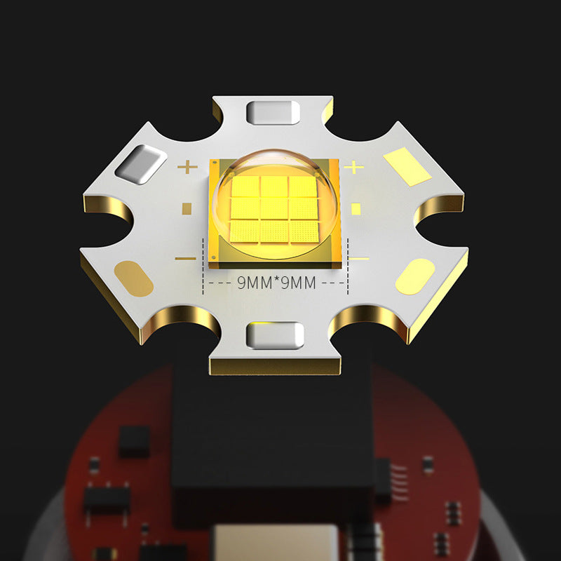 Rechargeable Zoom LED Camping Light with Digital Display