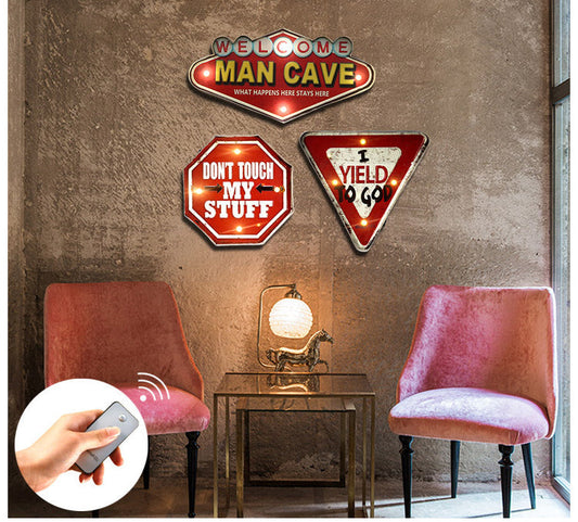 Vintage metal wireless dimmable bulb