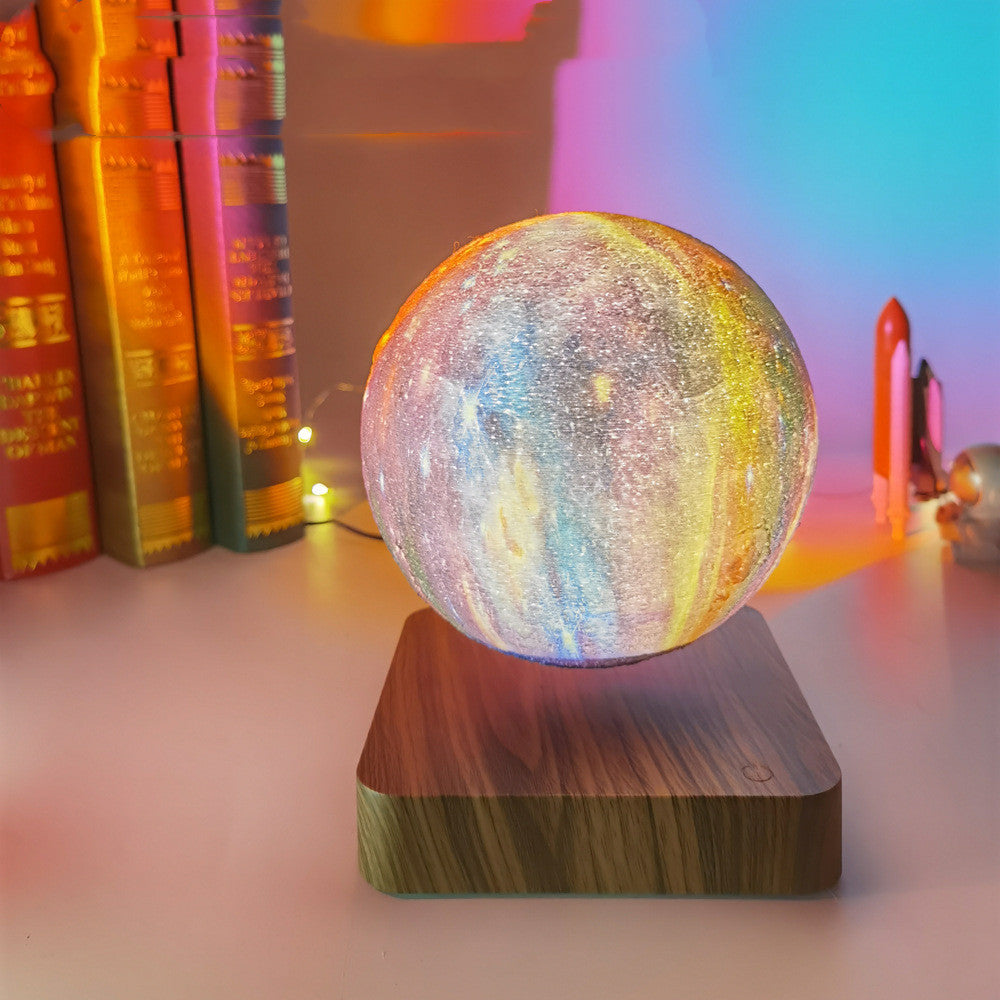 Floating Orbit Cosmic Illumination Lamp