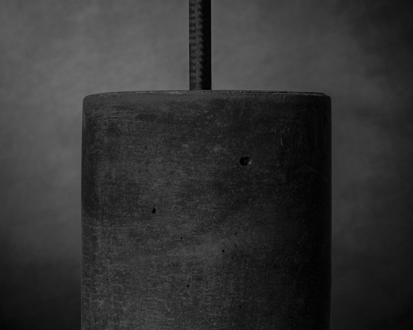 DARK GRAY Concrete Pendant Light B+B